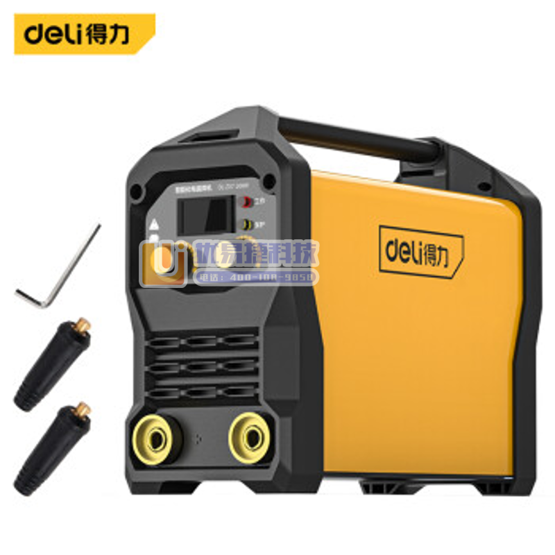 得力(deli) 智能化电焊机弧焊机便携式200W DL...
