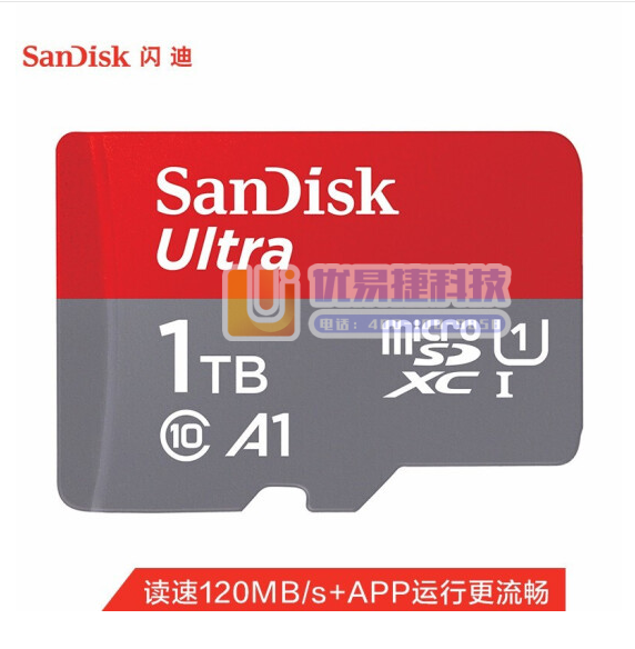 闪迪（SanDisk）1TB TF（MicroSD）存储...