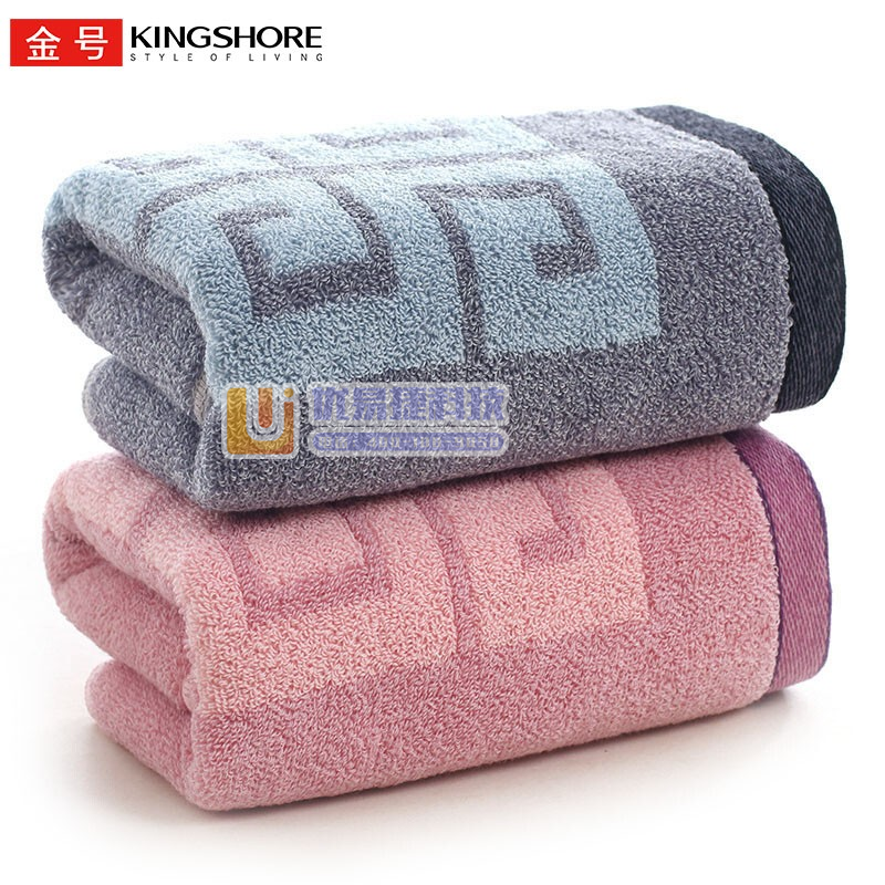 金号（KING SHORE）纯棉加厚强吸水面巾A类洗脸巾...