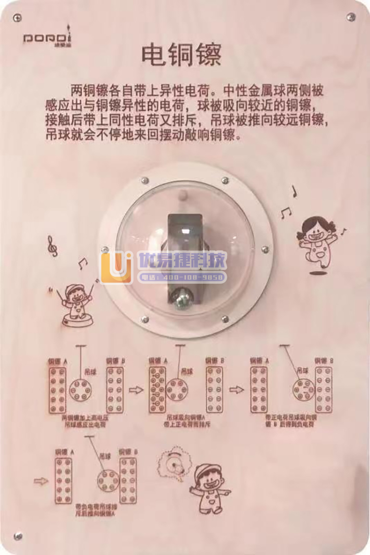 洺译 002 科学类墙面玩具-电铜镲