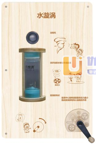 洺译 002 科学类墙面玩具-水漩涡