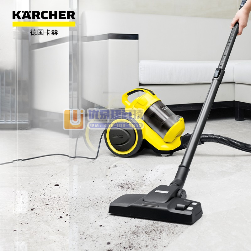 卡赫（KARCHER） VC3 PLUS 德国大吸力大功...