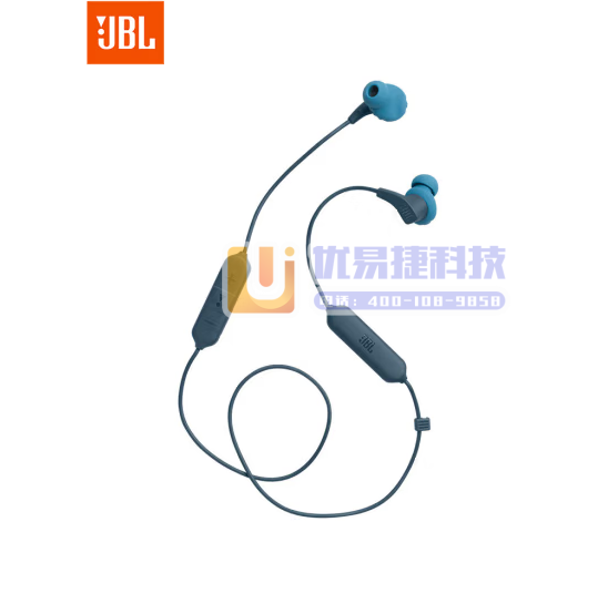 JBL Run BT2 蓝牙耳机挂脖式 入耳式无线运动耳...