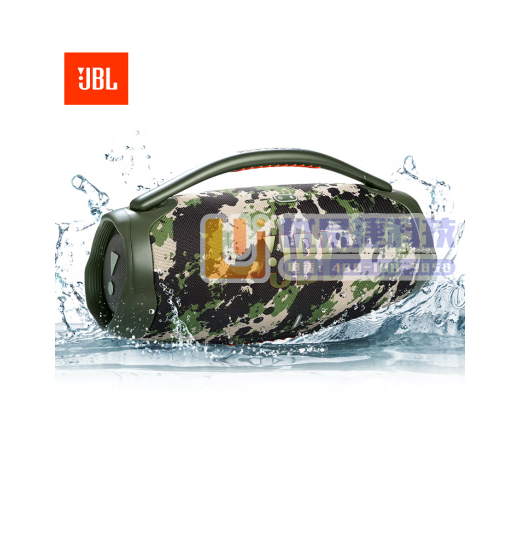 JBL BOOMBOX3 音乐战神三代 便携蓝牙音箱 低...