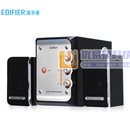 漫步者（EDIFIER）E3100 2.1声道电脑音响音...