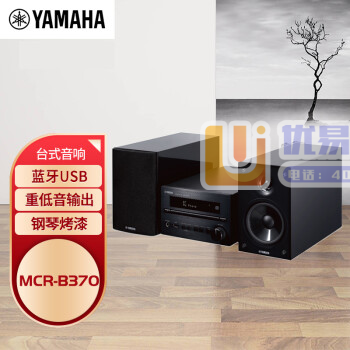雅马哈（YAMAHA）MCR-B370+BP112 音响...