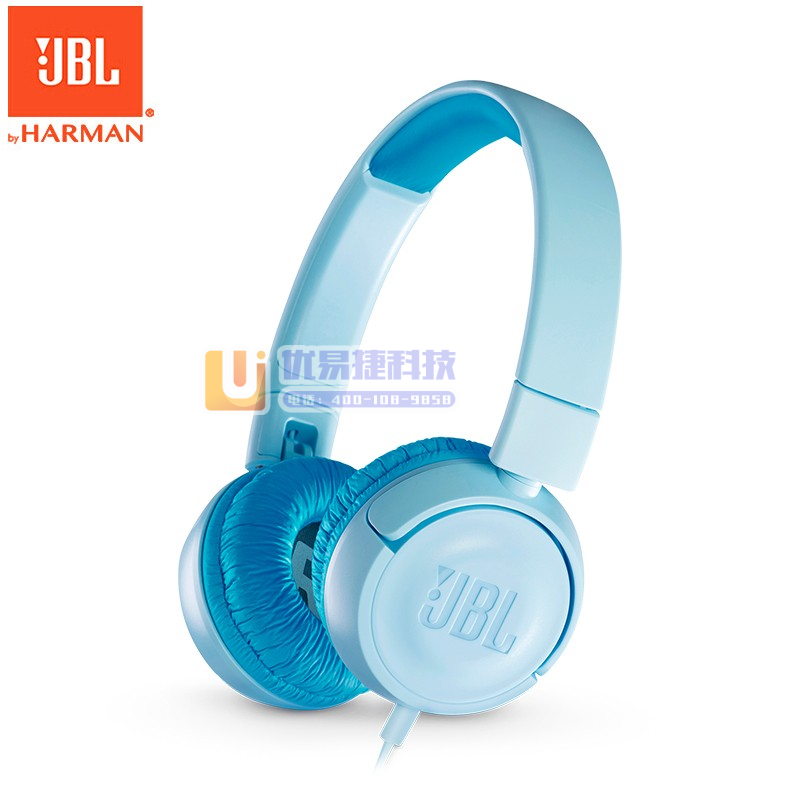 JBL JR300 儿童耳机头戴式学生有线机学习网课在线...