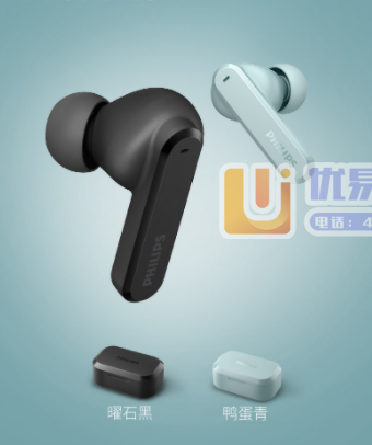 飞利浦（PHILIPS）TAT4506真无线蓝牙耳机降噪...