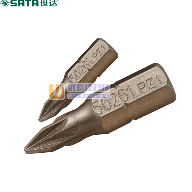 世达59263 5件套6.3MM系列25mm长米字旋具头...