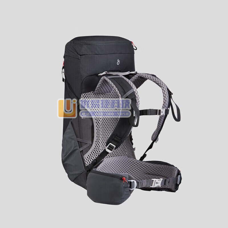迪卡侬 双肩包 登山包ODAB经典黑_20LS码：身高≤...