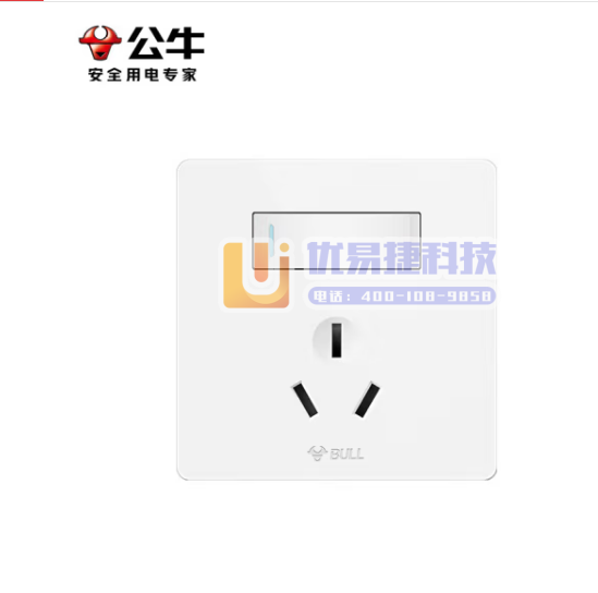 公牛（BULL）开关插座 G12系列 16A带开关插座8...