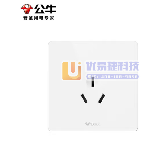 公牛（BULL）开关插座 G12系列三孔16A插座空调插...
