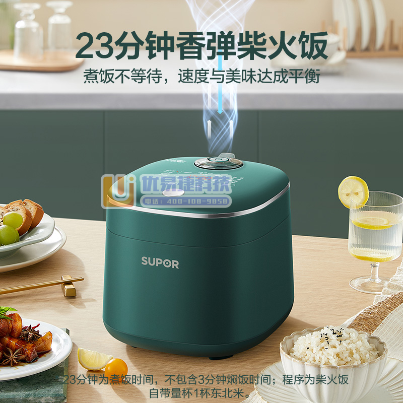苏泊尔（SUPOR）电饭煲电饭锅2L 迷你电饭煲小 小快...
