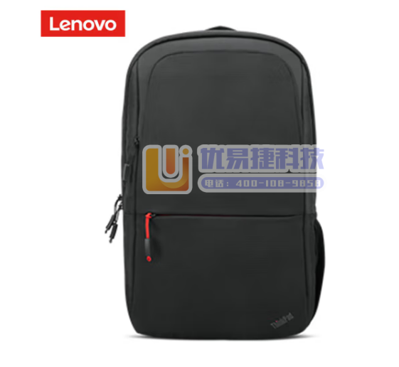 联想（lenovo）商务休闲双肩电脑包 17英寸 人体工...