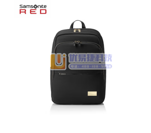 新秀丽（Samsonite）双肩包电脑包14英寸女背包书...