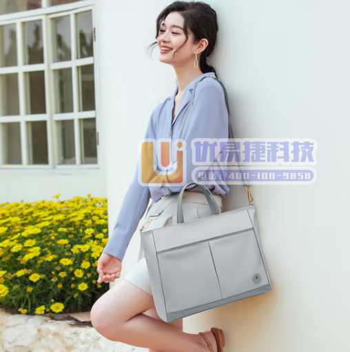高尔夫（GOLF）手提电脑包女商务公文包13.3/14英...
