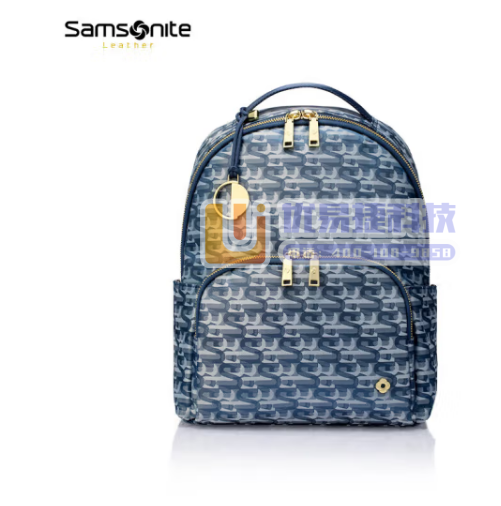 新秀丽（Samsonite）双肩电脑背包11.6英寸通勤...