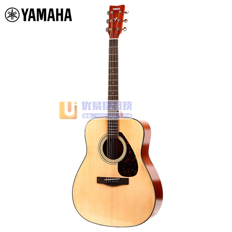 雅马哈（YAMAHA）F600 原声款 云杉木初学者入门...