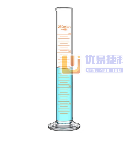 六鑫玻璃量筒带刻度量筒高硼硅耐高温透光性高玻璃底座量筒2...