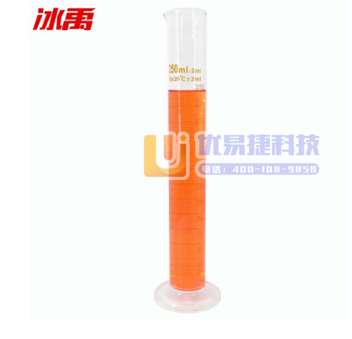 冰禹 BY-7005 加厚玻璃量筒 化学器材 化学实验室...