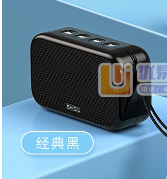 十度（ShiDu） 掌中宝便携迷你音响手持蓝牙双喇叭立体...