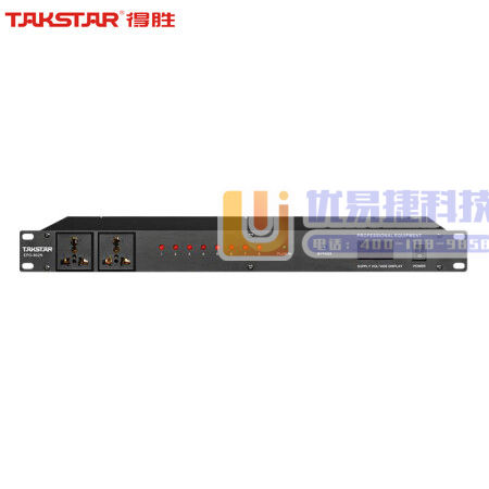 得胜（TAKSTAR）EPO-802N 电源时序器 8路...