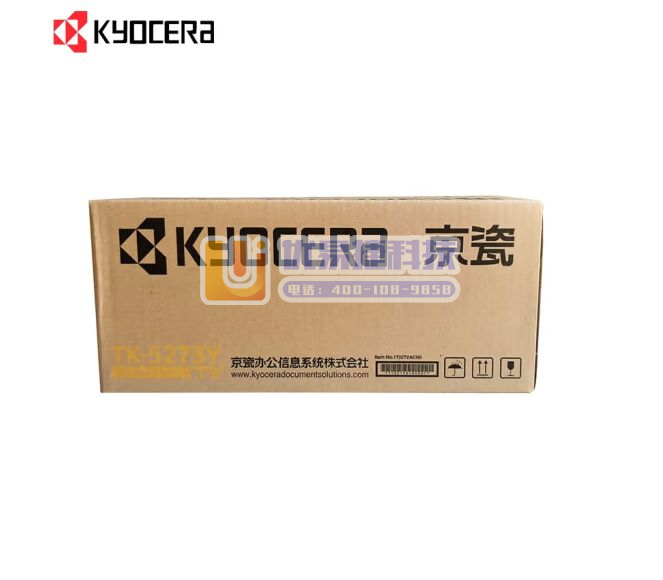 京瓷（KYOCERA）TK-5273Y 黄色墨粉适用P6...