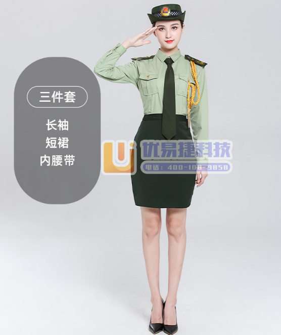男女款夏季礼宾服升旗手文工团军乐队服装演出服军鼓制服套装...