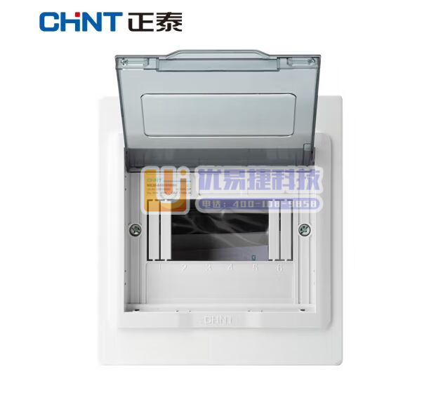 正泰（CHNT）NX30-6-MZ 明装6回路室内配电箱...